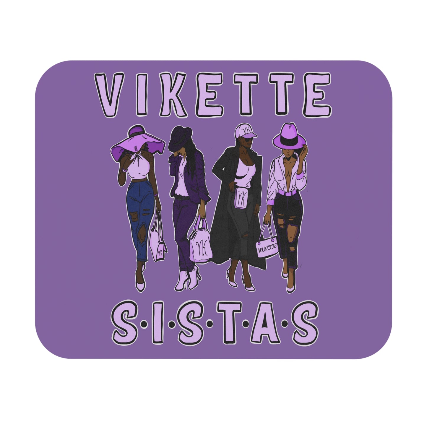 VIKETTE SISTAS Mouse Pad (Rectangle)