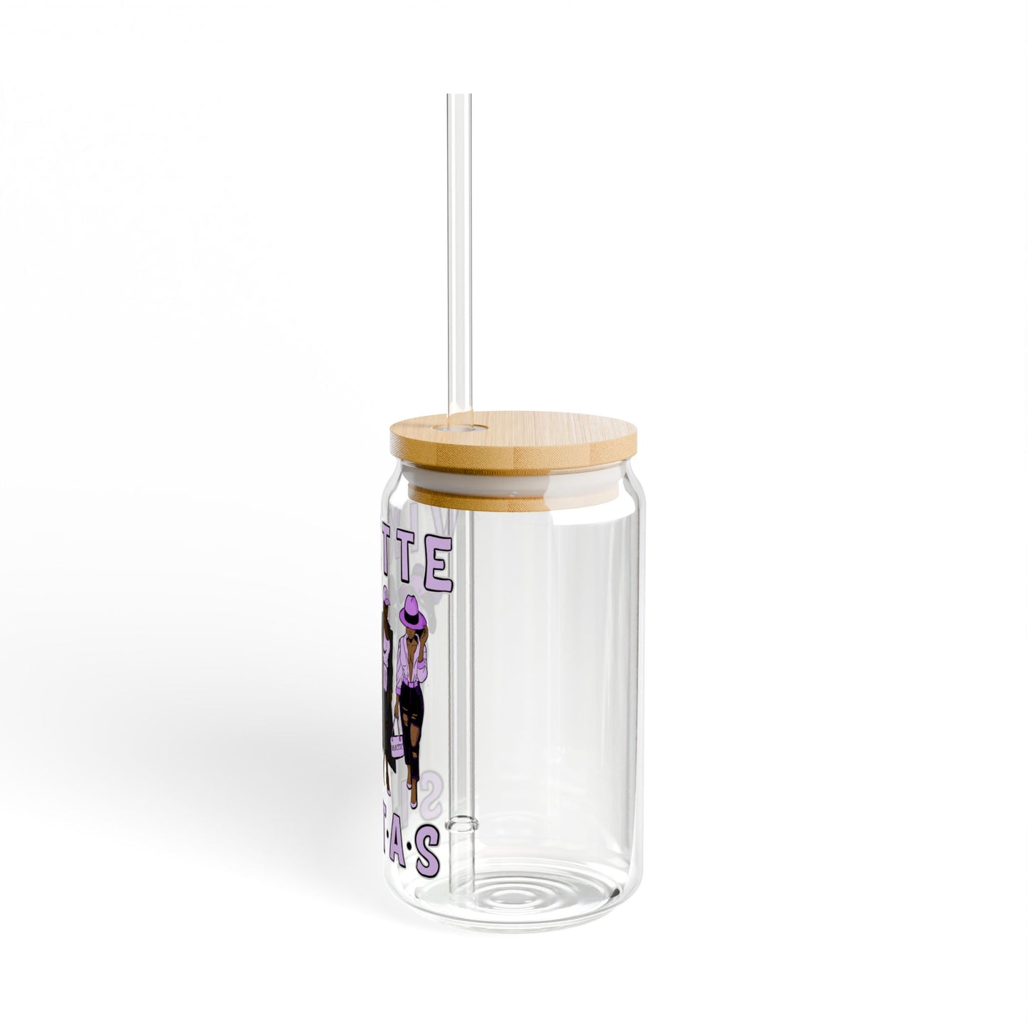 VIKETTE SISTAS Sipper Glass, 16oz