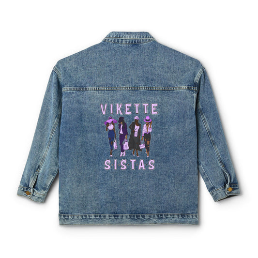 VIKETTE SISTAS - Women's Denim Jacket