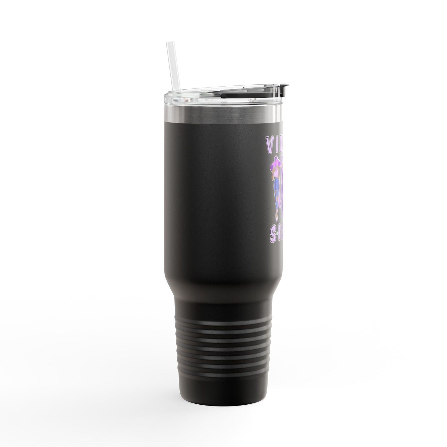 VIKETTE SISTAS - Insulated Travel Mug, 40oz