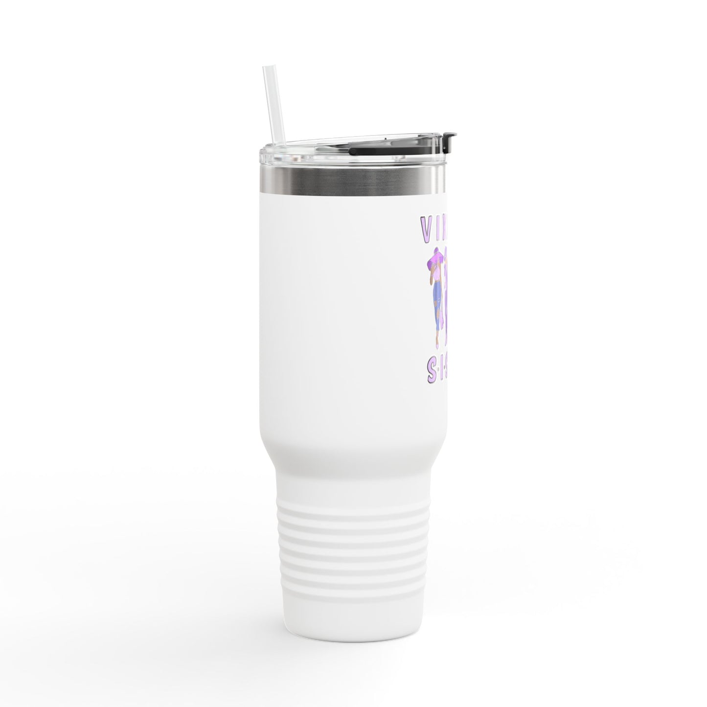 VIKETTE SISTAS - Insulated Travel Mug, 40oz